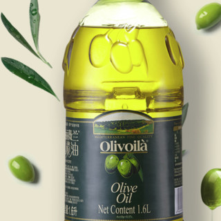 olivoilà 欧丽薇兰 橄榄油 1.6L*2瓶