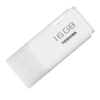 TOSHIBA 东芝 经典隼系列 U202 USB 2.0 U盘 白色 16GB USB-A