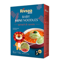 Rivsea 禾泱泱 婴幼儿碎细面 国行版 菠菜胡萝卜味 160g