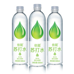 yineng 依能 苏打水 青柠味 500ML*12瓶