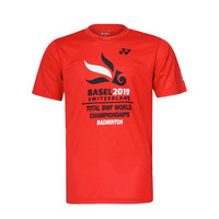 YONEX 尤尼克斯 2019瑞士公开赛羽毛球文化衫 19280CR