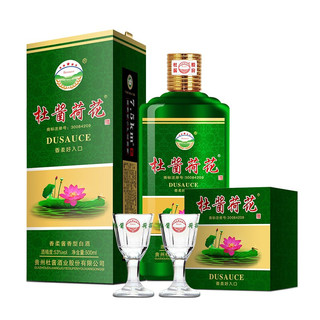 Dusause 杜酱 荷花酒 纪念版 53%vol 酱香型白酒 500ml*6瓶 整箱装