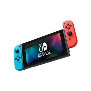 Nintendo 任天堂 Switch游戏主机 国行系列 HAD-S-KAAGA(CHN) 游戏机 红蓝色+马车8兑换卡+Joy-Con 手柄方向盘 2个 组合套装