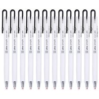 M&G 晨光 优品 AGPH3601 按动中性笔 白色 0.5mm 10支装