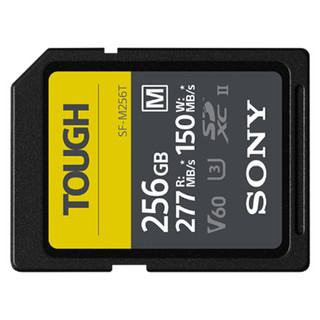 SONY 索尼 M系列 SF-M256T SD存储卡 256GB（UHS-II、V60、U3）