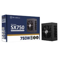 银欣 SX750-PT 白金牌（92%）全模组SFX电源 750W