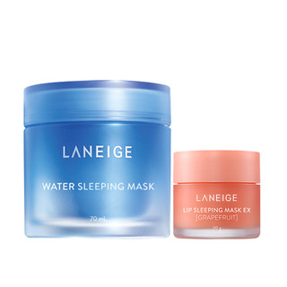 LANEIGE 兰芝 睡眠家族系列面膜唇膜护肤套装