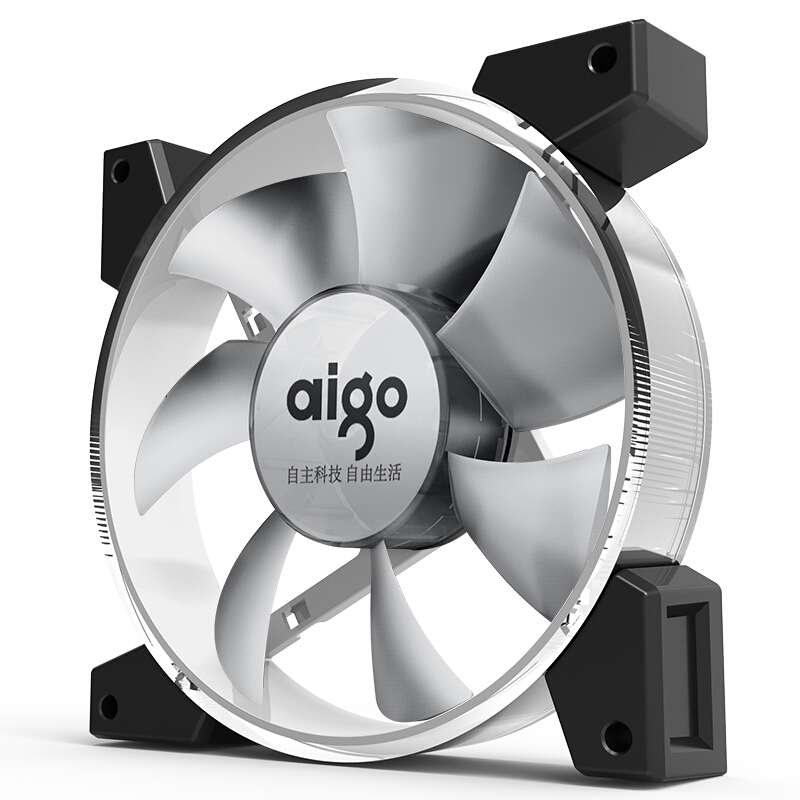 aigo 爱国者  暮光R5 120mm 机箱散热风扇 5个装 散热器套装