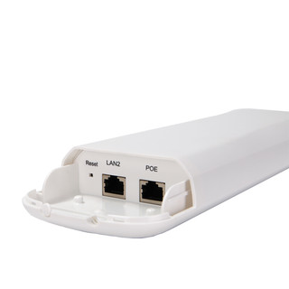 华科易讯 HK-DT/R S6000 双频500M 千兆室外式无线胖瘦一体AP Wi-Fi 6（802.11ax）POE 白色 一只装