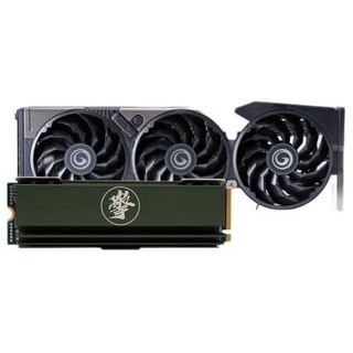 GALAXY 影驰 GeForce RTX 3060 TI 黑将 显卡 8GB 银黑色