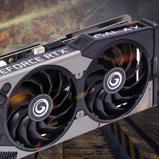 GALAXY 影驰 GeForce RTX 3060 TI 黑将 显卡 8GB 银黑色