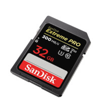 SanDisk 闪迪 至尊超极速系列 SDSDXDK-032G-ZN4IN SD存储卡 32GB（UHS-II、V90、U3）