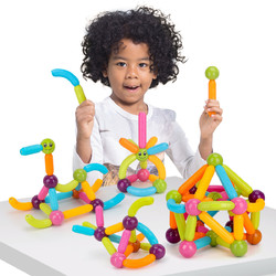 NUKIED 纽奇 早教益智玩具积木拼插磁力棒3-12岁男女孩通用