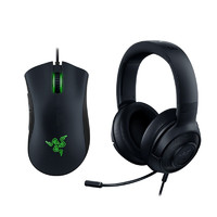 RAZER 雷蛇 北海巨妖X 頭戴式耳罩式有線游戲耳機+蝰蛇6400 耳機鼠標套餐