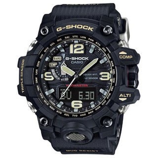 CASIO 卡西欧 G-SHOCK 陆地系列 56.1毫米太阳能电波腕表 GWG-1000-1A