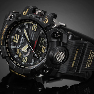 CASIO 卡西欧 G-SHOCK 陆地系列 56.1毫米太阳能电波腕表 GWG-1000-1A