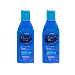Selsun blue 滋养修护洗发水  200ml*2