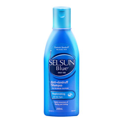 Selsun blue 滋养修护洗发水 蓝盖200ml+蓝盖200ml