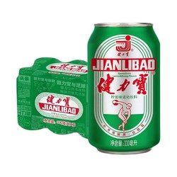 JIANLIBAO 健力宝 国潮1984经典罐碳酸饮料  330ml*6罐