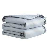 GRACE 洁丽雅 千鸟格 水洗棉夏被 200*230cm