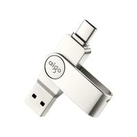 aigo 爱国者 精耀系列 U356 USB 3.1 手机U盘 银色 32GB Type-C/USB双口