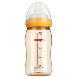 Pigeon 贝亲 宽口径奶瓶240ml 带M号奶嘴
