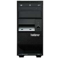 Lenovo 联想 TS250 塔式 服务器（1 芯至强E3-1225V6、4核、4个内存插槽、8GB 内存、2个1TB HDD、集成千兆网络接口、250W 电源）