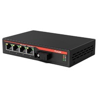 netLINK HTB-3100A/4FE-120KM 1口光+4口电 百兆光纤收发器 120KM