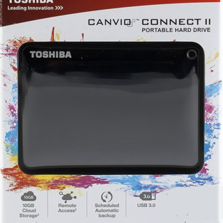 TOSHIBA 东芝 V8 CANVIO 2.5英寸USB便携移动硬盘 2TB USB3.0