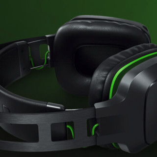 RAZER 雷蛇 雷霆齿鲸 V2 耳罩式头戴式有线耳机 黑色 USB