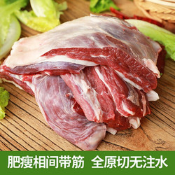 新鲜冷冻黄牛肉牛腩肉 3斤