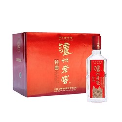 LUZHOULAOJIAO 泸州老窖 特曲3两3 52度 浓香型高度白酒 165ml*6瓶 礼盒装