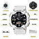 CASIO 卡西欧 手表太阳能计时防水时尚运动学生电子男士手表
