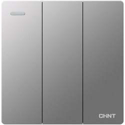 CHNT 正泰 双控开关插座86型6T五孔5三孔16a家用墙壁暗装带usb开关面板
