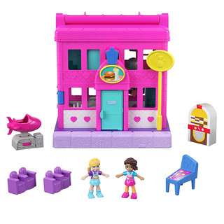 POLLY POCKET 迷你波莉 儿童玩具女孩生日礼物时尚过家家玩具-商店宝盒（盲盒玩具混装随机发货1个）GGC29