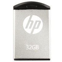 HP 惠普 v222w系列 v222w USB 2.0 车载U盘 带音乐版 银色 32GB USB