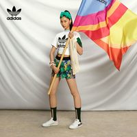 adidas 阿迪达斯 三叶草 SHORTS GC6828 女款运动短裤