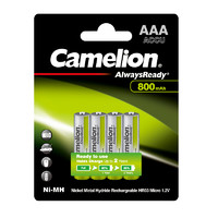 Camelion 飞狮 NH-AAA800ARBP47号镍氢电池1.2V800mAh4粒装