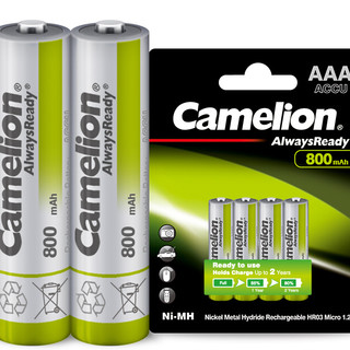 Camelion 飞狮 NH-AAA800ARBP4 7号镍氢电池 1.2V 800mAh 4粒装