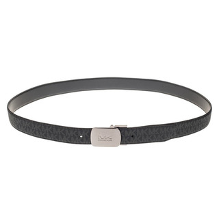 MICHAEL KORS 迈克·科尔斯 男士BELT系列PVC腰带 黑色 36H9MBLY1V BLACK