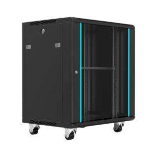 慕胜华腾g16412网络机柜12u黑色