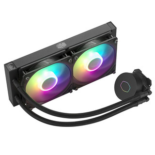 COOLER MASTER 酷冷至尊 冰神B 240 120mm 一体式水冷散热器+酷睿i5-11500 CPU处理器