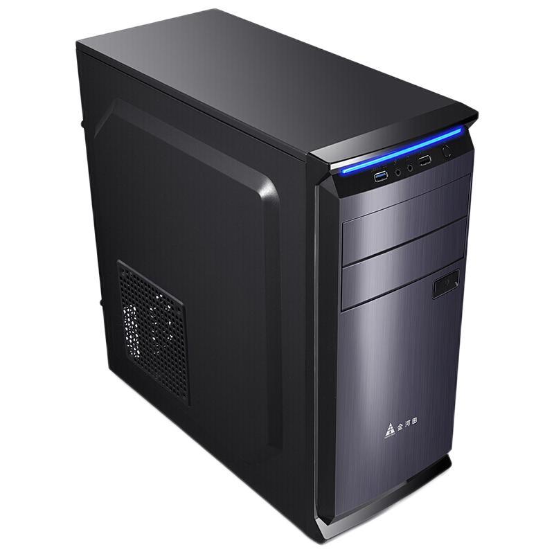 golden field 金河田 预见 a2 atx机箱 非侧透 黑色