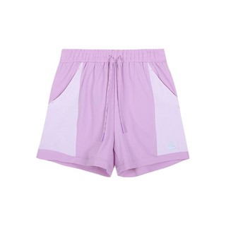 PEAK 匹克 女子运动短裤 DF312062 灰紫 XXL