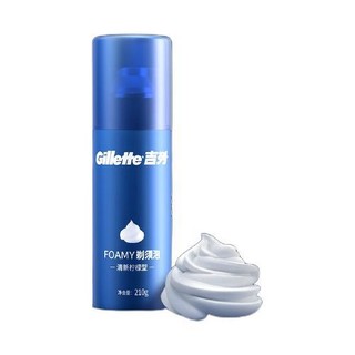 Gillette 吉列 剃须套装 (锋隐致顺手动剃须刀1防滑刀架+5刀头+剃须泡沫210g)