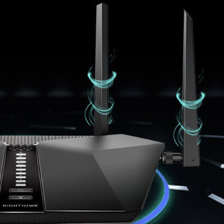 NETGEAR 美国网件 RAX50 双频5400M 家用千兆无线路由器 Wi-Fi 6 单个装 黑色