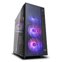 DEEPCOOL 九州风神 玄冰 55MESH EATX机箱 全侧透+ARGB风扇 4个装