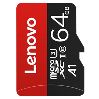 Lenovo 联想 Micro-SD存储卡 64GB（UHS-I、U3、A1)