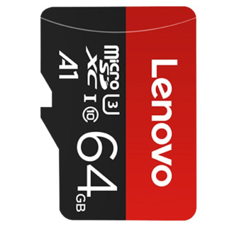 Lenovo 联想 Micro-SD存储卡 64GB（UHS-I、U3、A1)