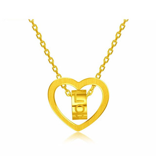 chowtaifook周大福eof111心圆意满足金项链40cm62g